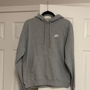 Nike Men's Heather Gray Hoodie